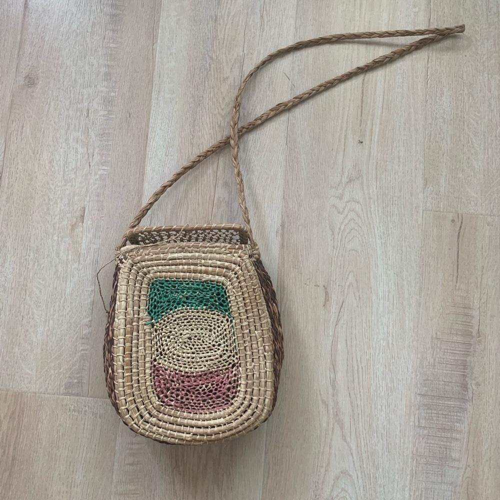 Handcrafted Woven Crossbody Purse